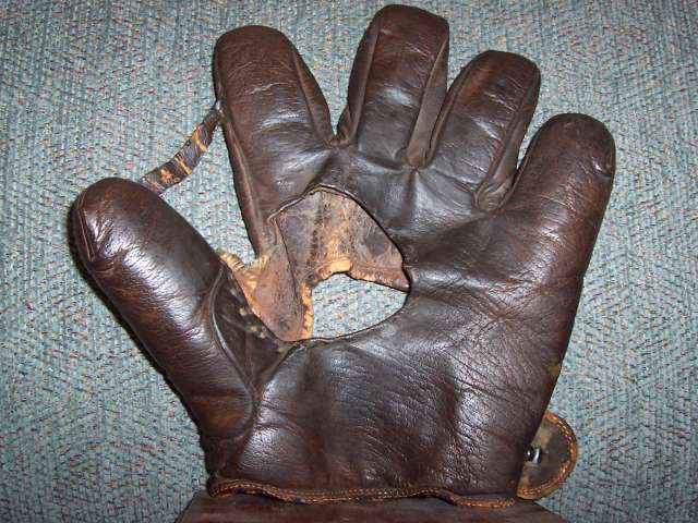 Hole in Palm Glove Front